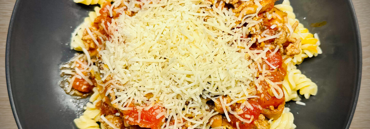 Bolognese mal anders – mit Pilz-Power! Bolognese mal anders – mit Pilz-Power!